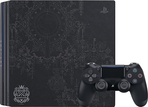 Playstation 4 Pro 1TB Kingdom Hearts III Black (No Game), Unboxed